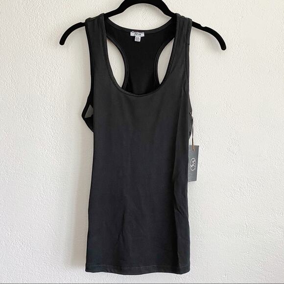 Fit In Black Mesh Strap Detail Active Tank Size Small / Medium - Picture 1 of 7